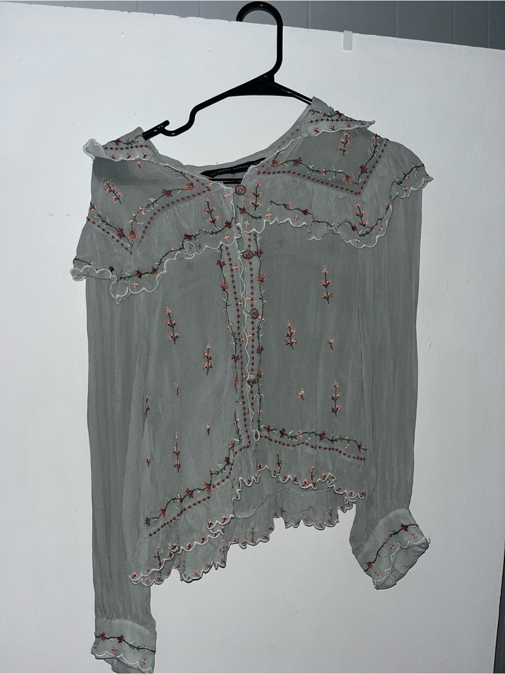Cottage Core Zara long sleeved Blouse